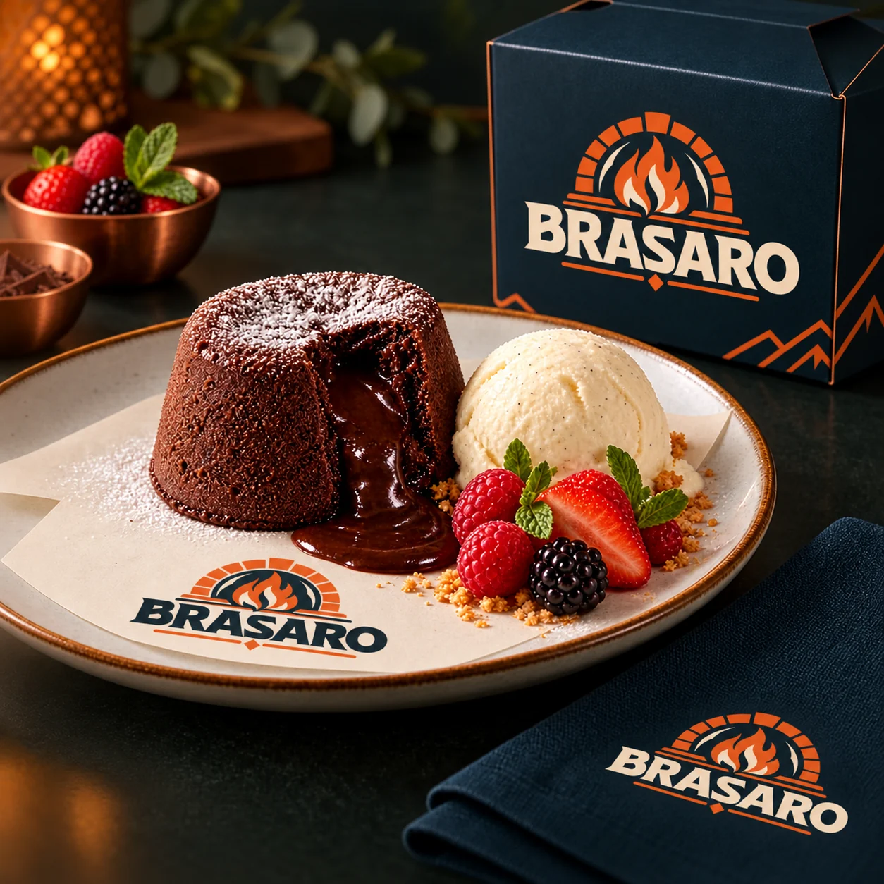 Brasaro Lava de Chocolate