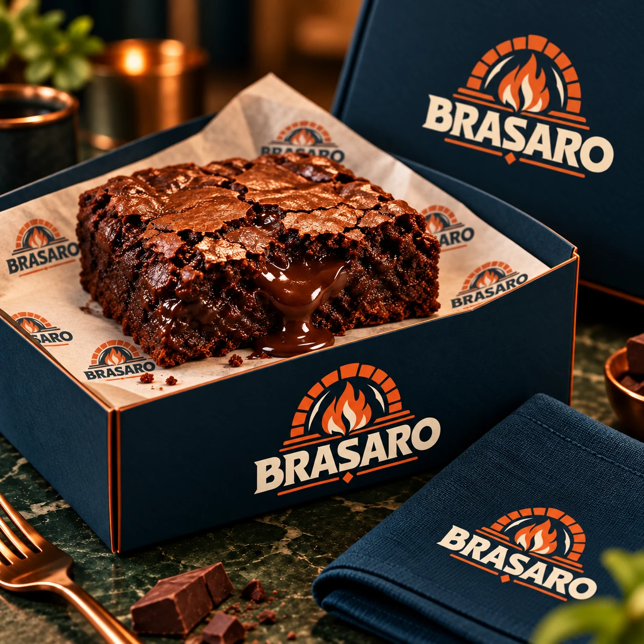 Brasaro Brownie Fornalha