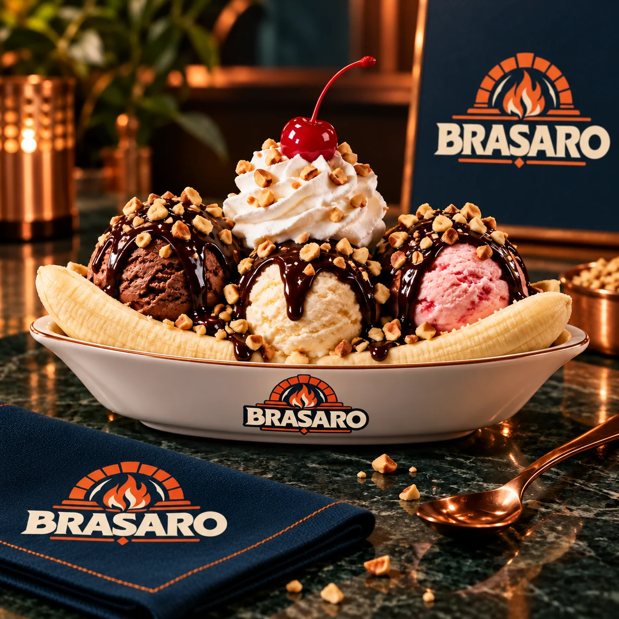 Brasaro Banana Três Chamas
